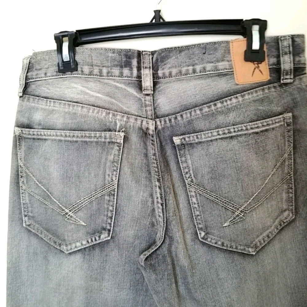 Men's Gray Mark Ecko Jeans - Picture 3 of 5